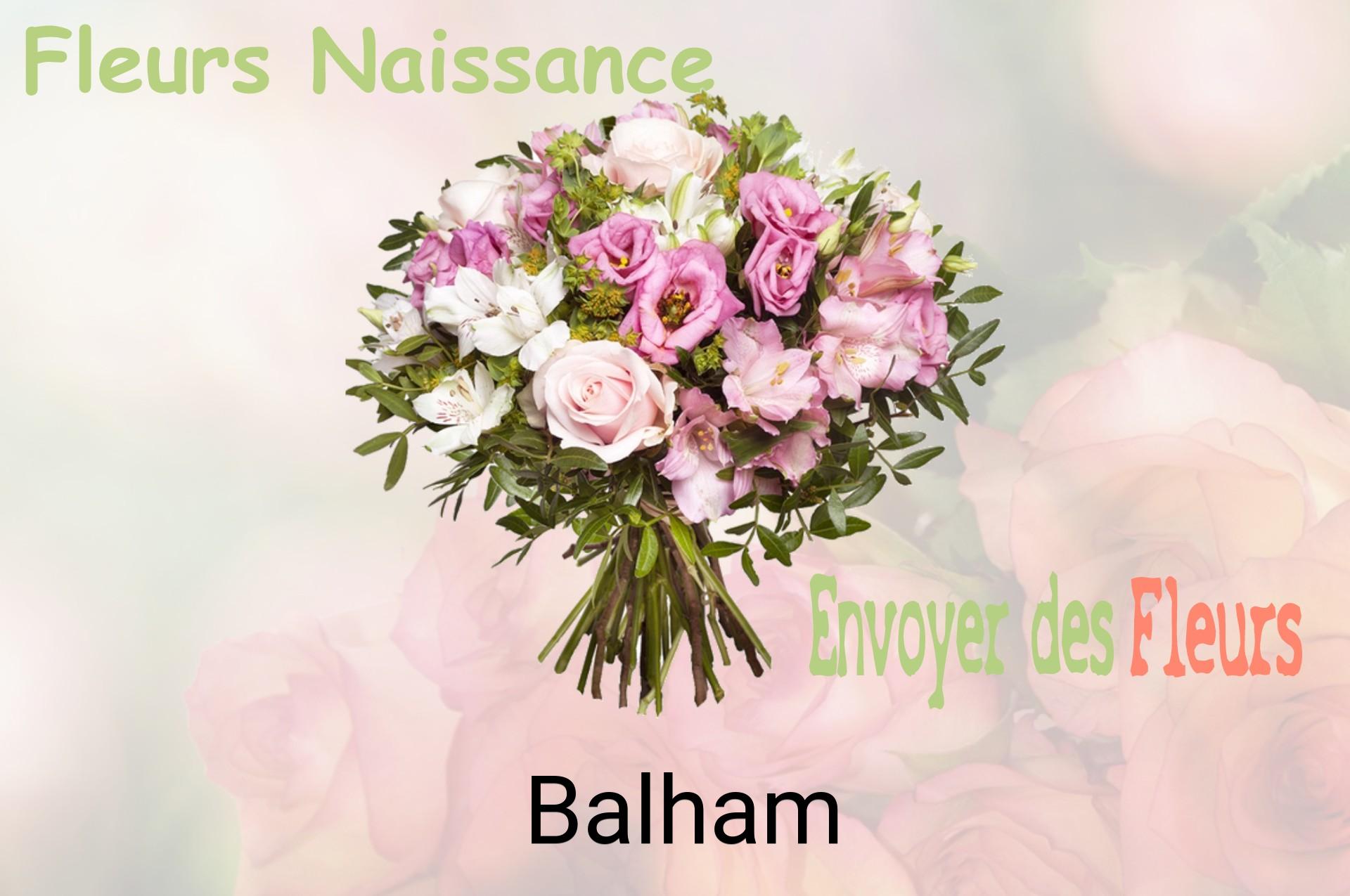 Bouquet de fleurs de naissance livré à Balham