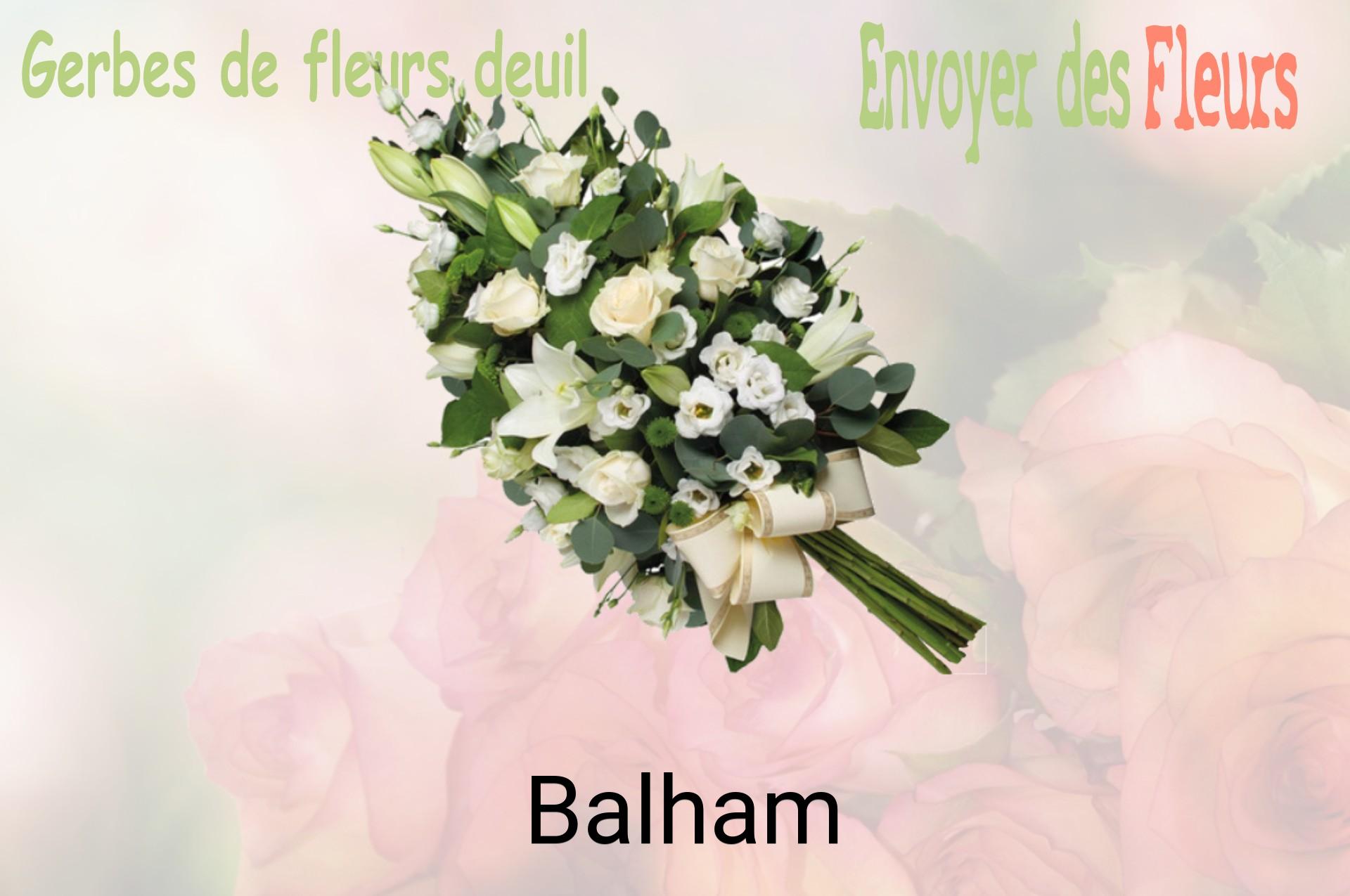 Gerbe de fleurs de deuil livrée à Balham